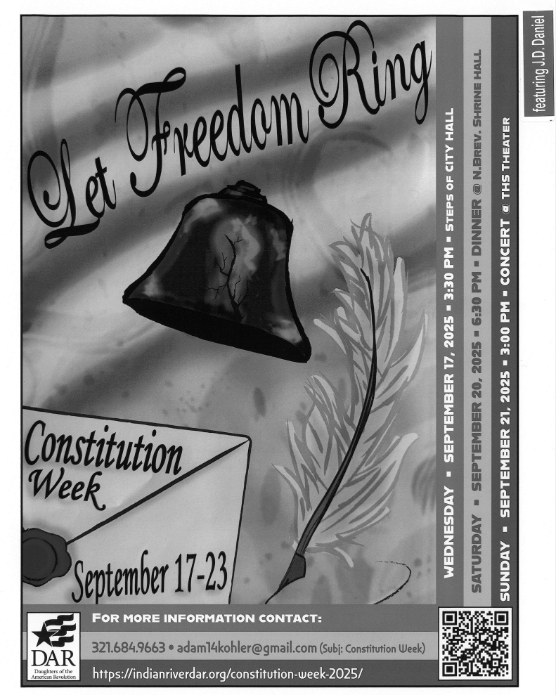 Daughters of American Revolution Constitution Week