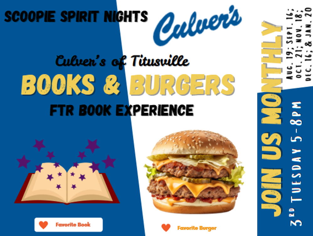 Culver's FTR Book Experience