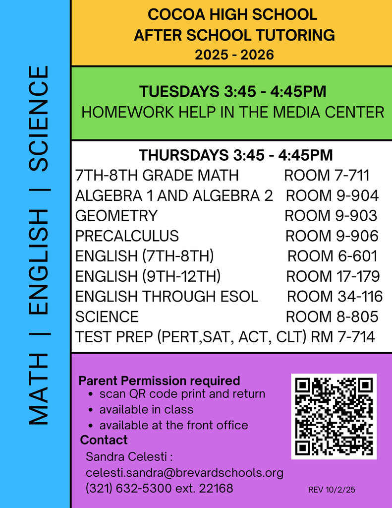 Weekly Tutoring Happening