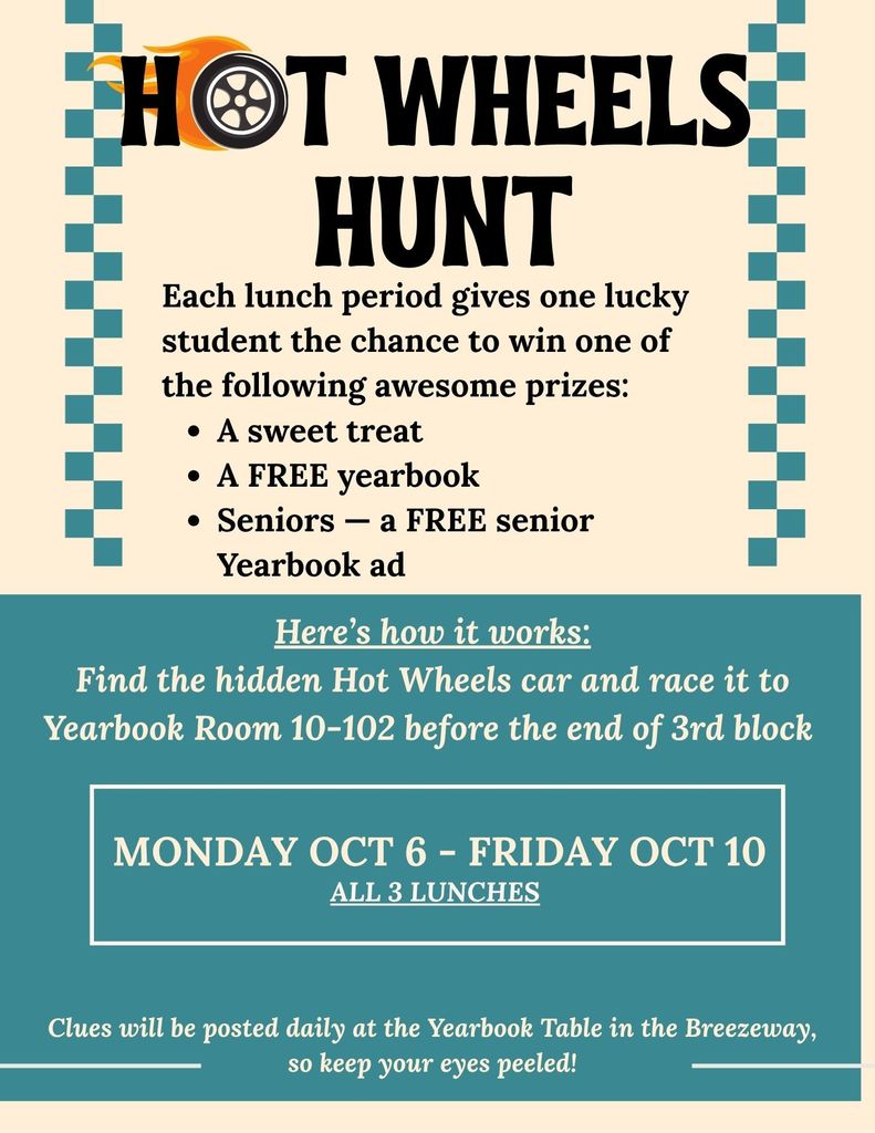 Hot Wheels Scavenger Hunt