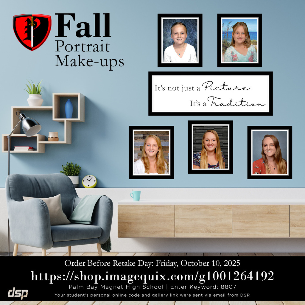 Fall Portrait Makeups Retake Day Friday October 10 2025 Order at https://shop.imagequix.com/g1001264192 Keyword: 8807
