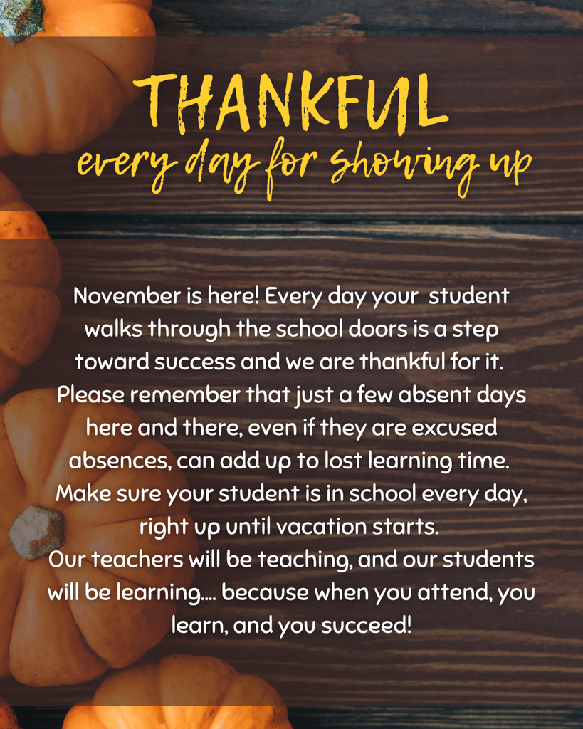 Attend! Learn! Succeed!