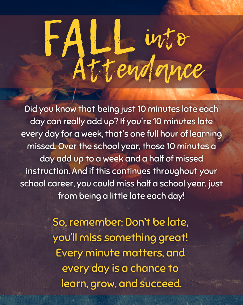 Attend! Learn! Succeed!