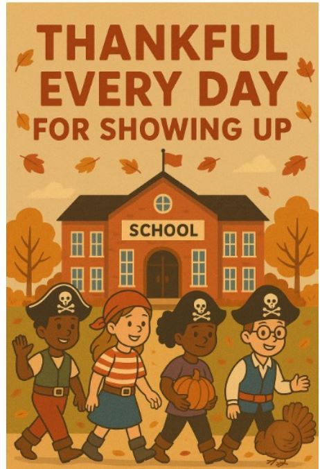 Thankful Every Day for Showing  Up