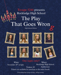 Play That Goes Wrong Show Flyer