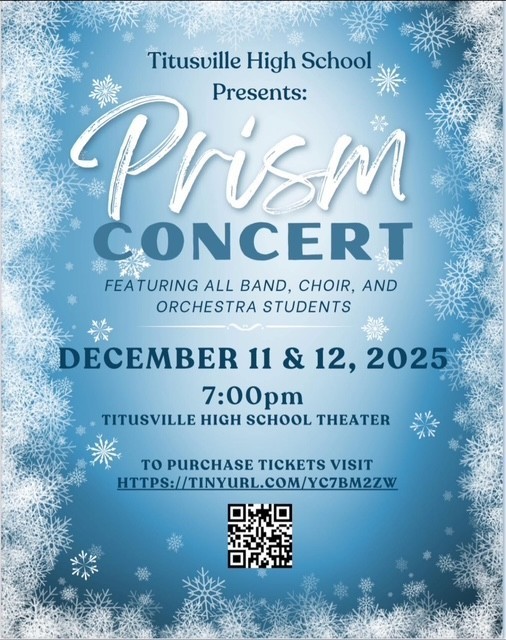 Join us for the Prism Concert on December 11 & 12th at 7 PM!
