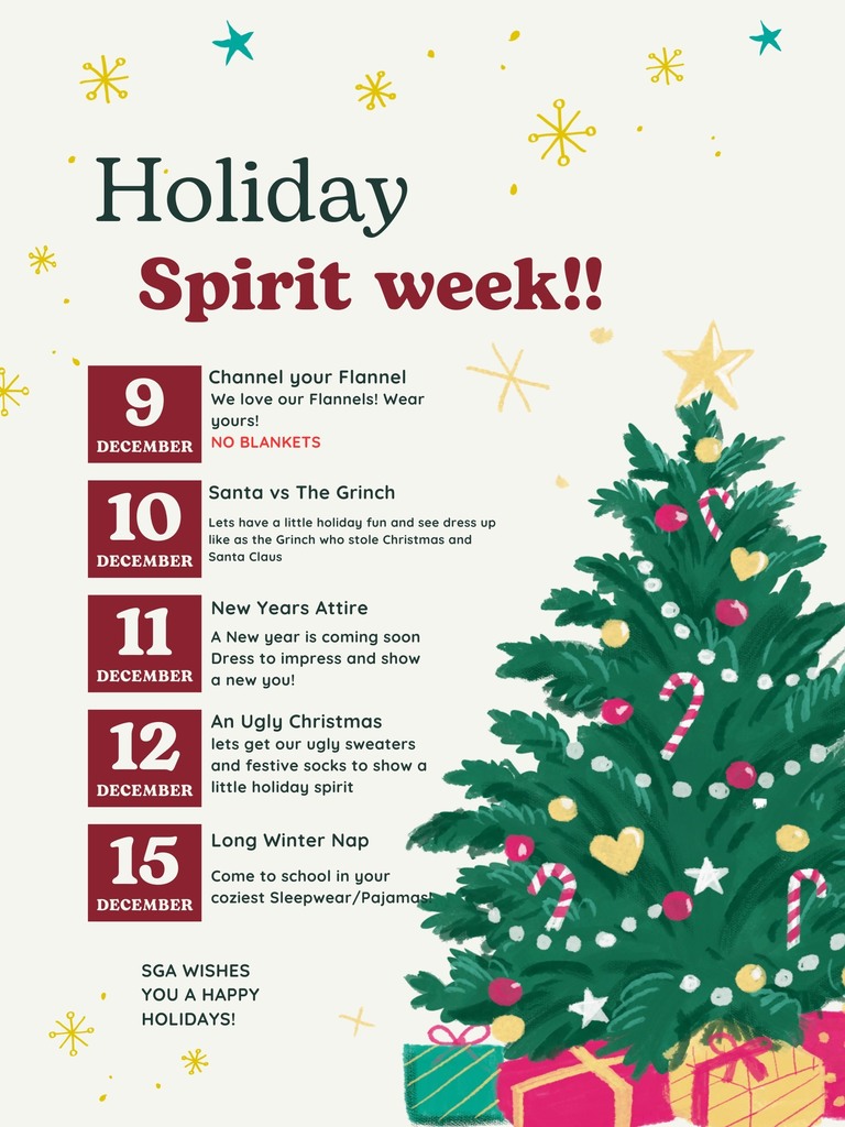 holiday spirit week