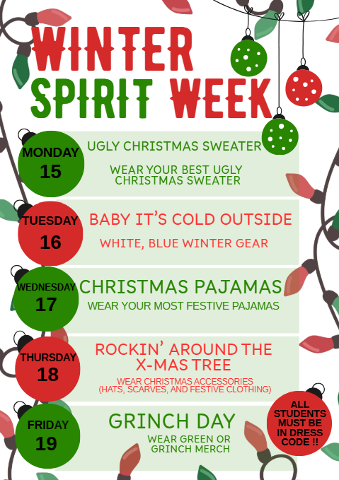 Winter Spirit Week