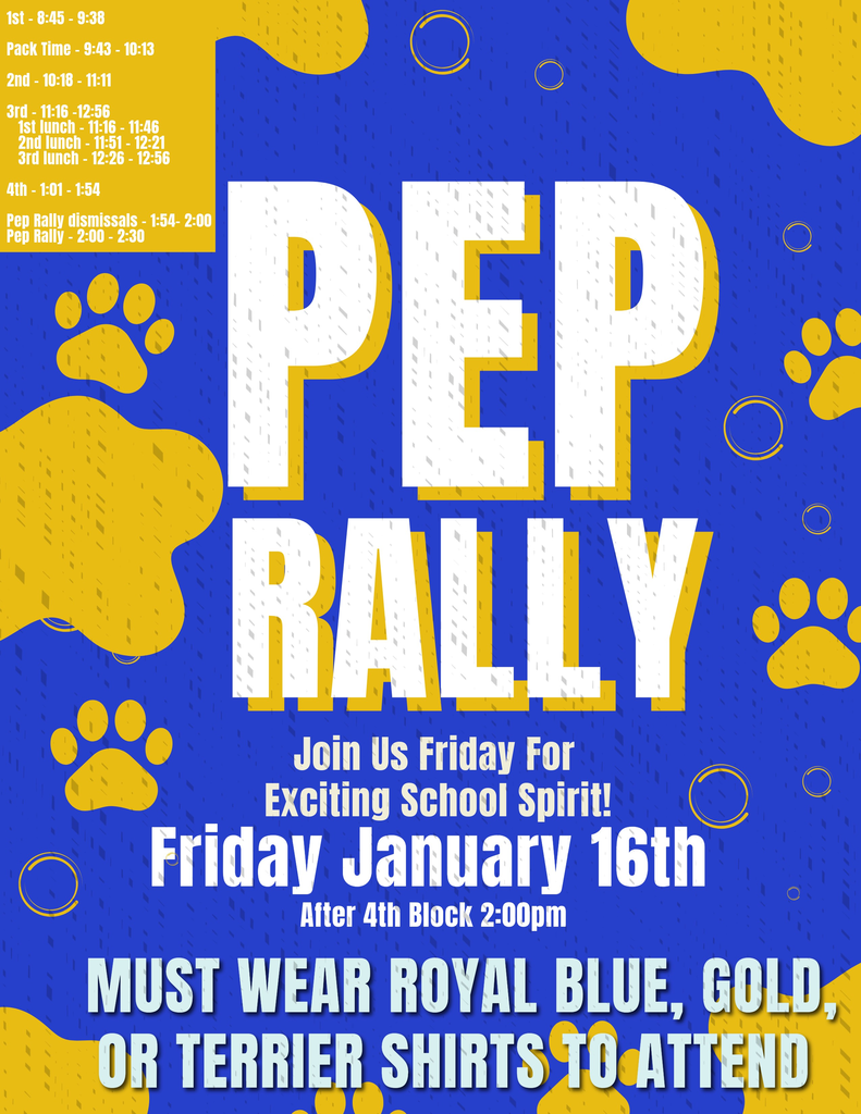 Pep Rally this Friday