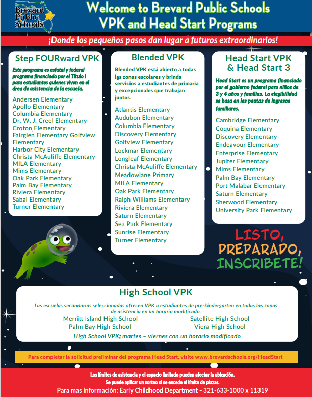 VPK & Head Start Programs