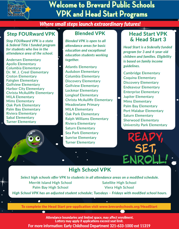 VPK & Head Start Programs