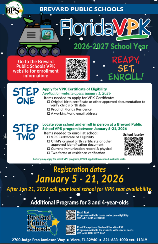 2026-2027 VPK enrollment
