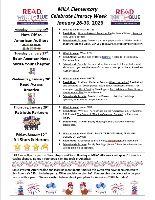 celebrate literacy week