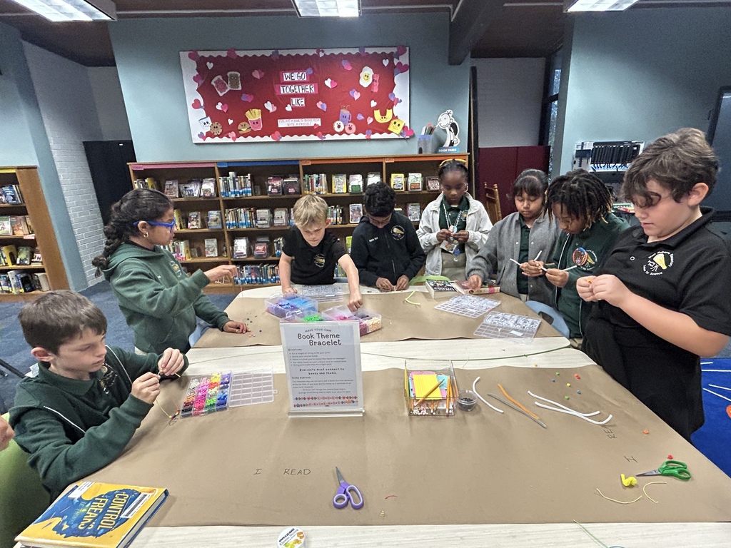 students doing maker activities