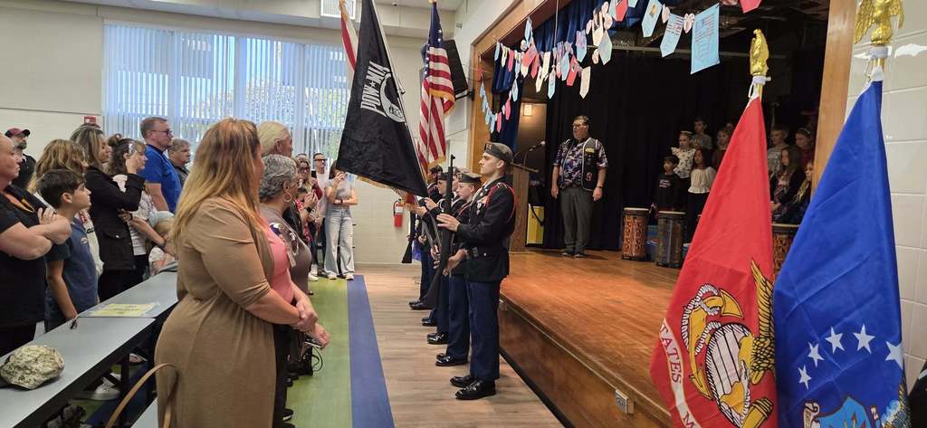 presentation on stage