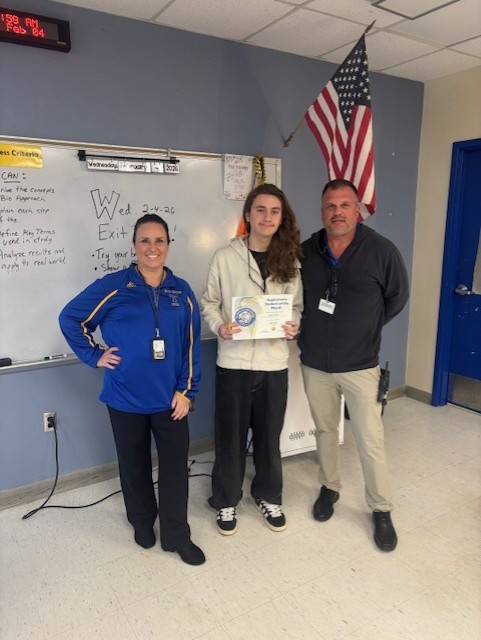 Sophomore Student of the Month