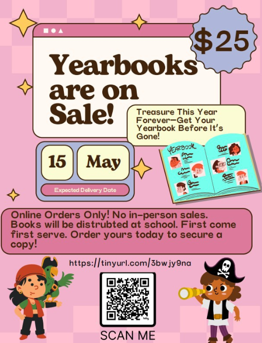 Yearbooks are on Sale