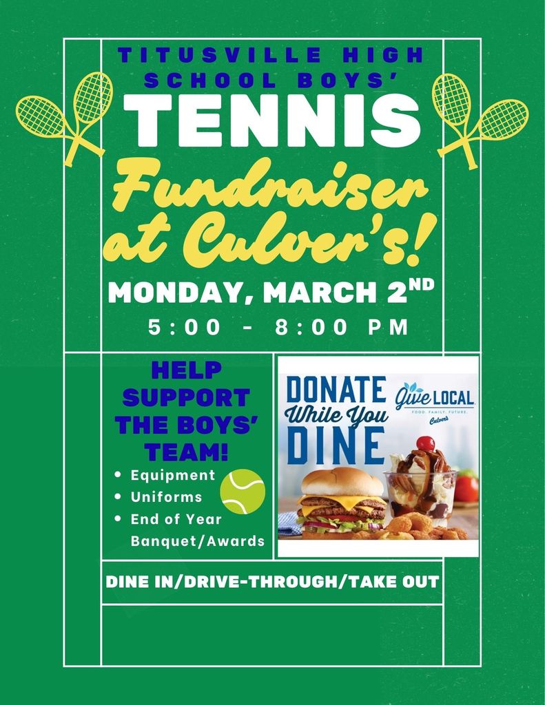 Boys Tennis Fundraiser
