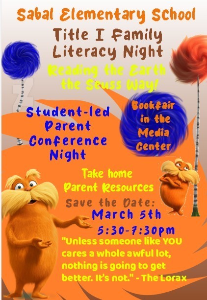 Literacy Night Flyer 
