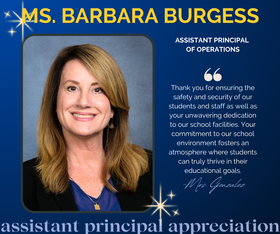 Burgess AP Appreciation