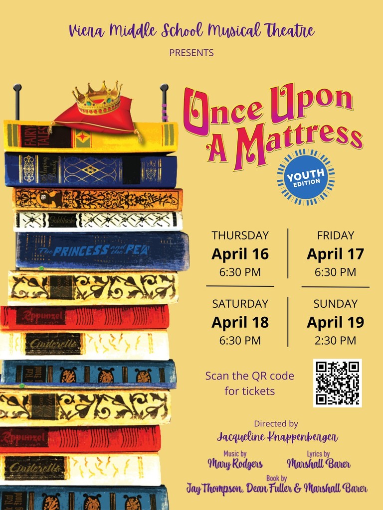 Once upon a mattress Musical Flyer