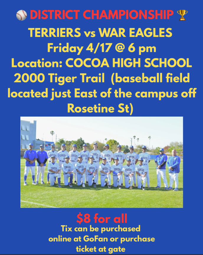 Baseball District Championship Game