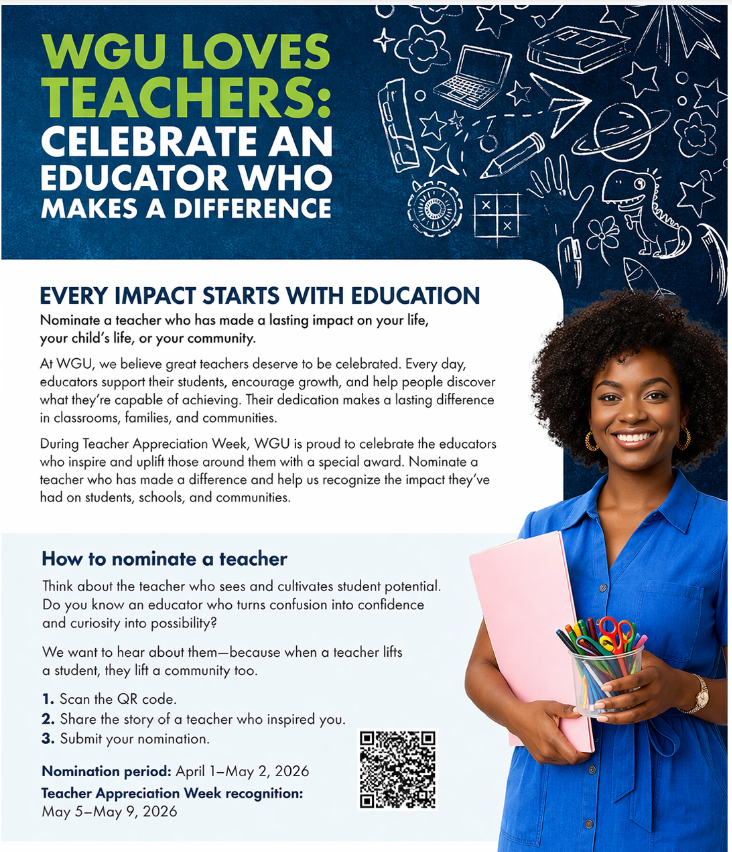 WGU Loves Teachers