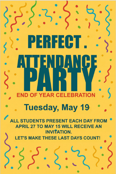 Perfect Attendance Party