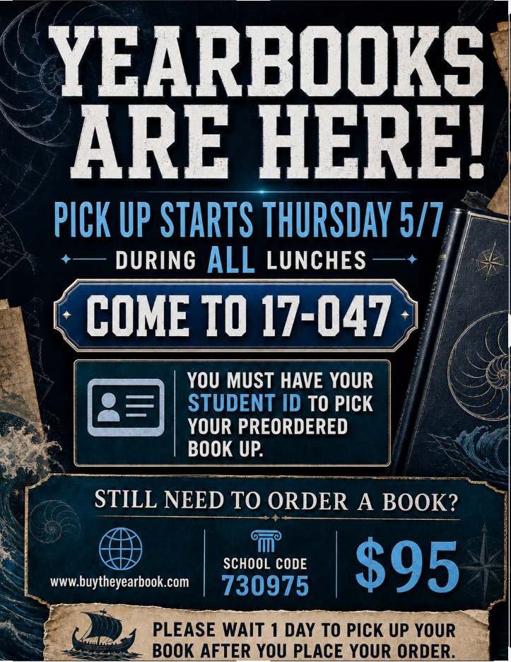 yearbook pickup information