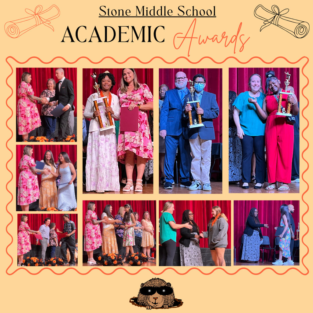 pictures of students receiving awards