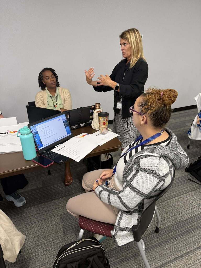 Tech Integrators working with groups