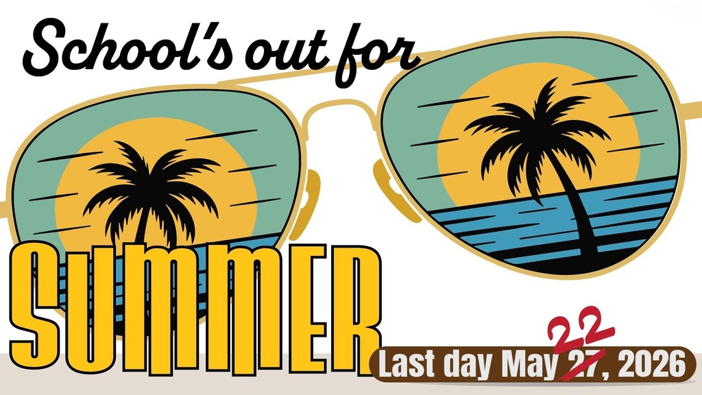 a pair of cartoon sunglasses with black palm trees on a white background