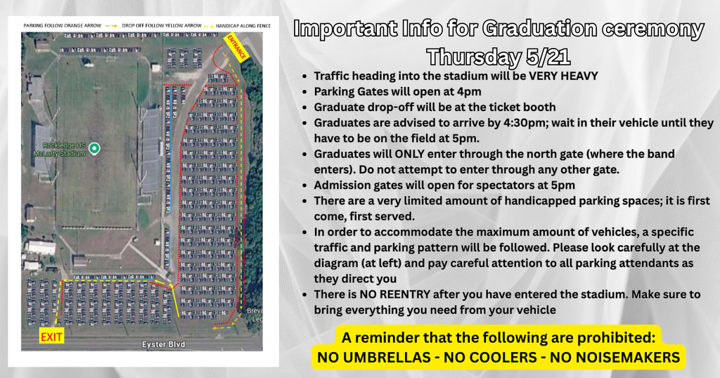 information for graduation ceremony