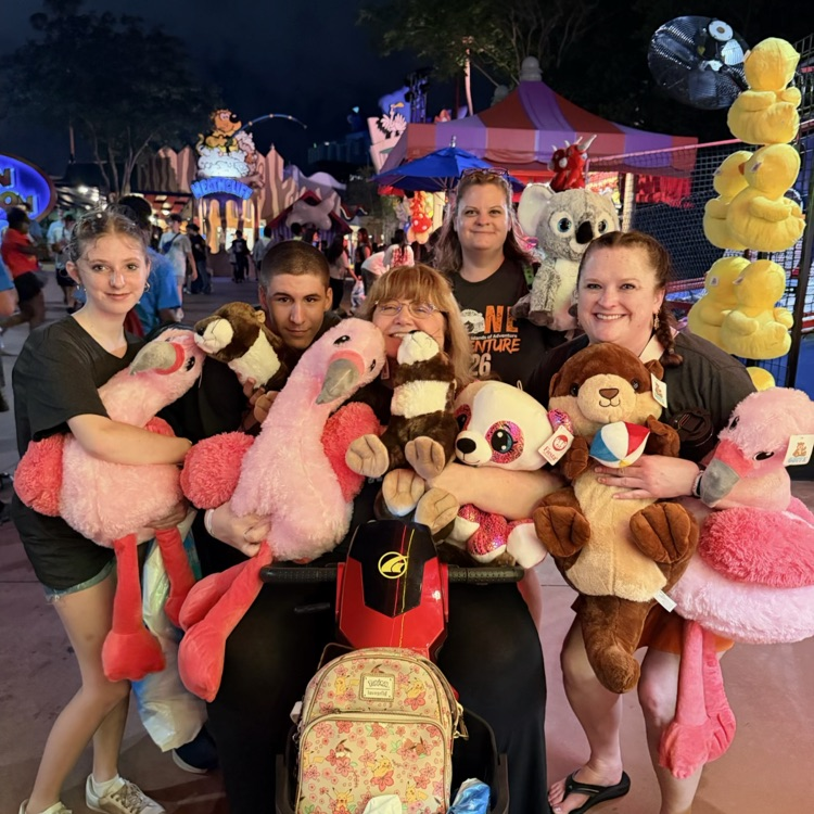 chaperones and students at grad venture