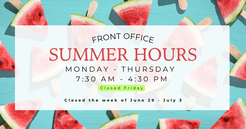 summer office hours