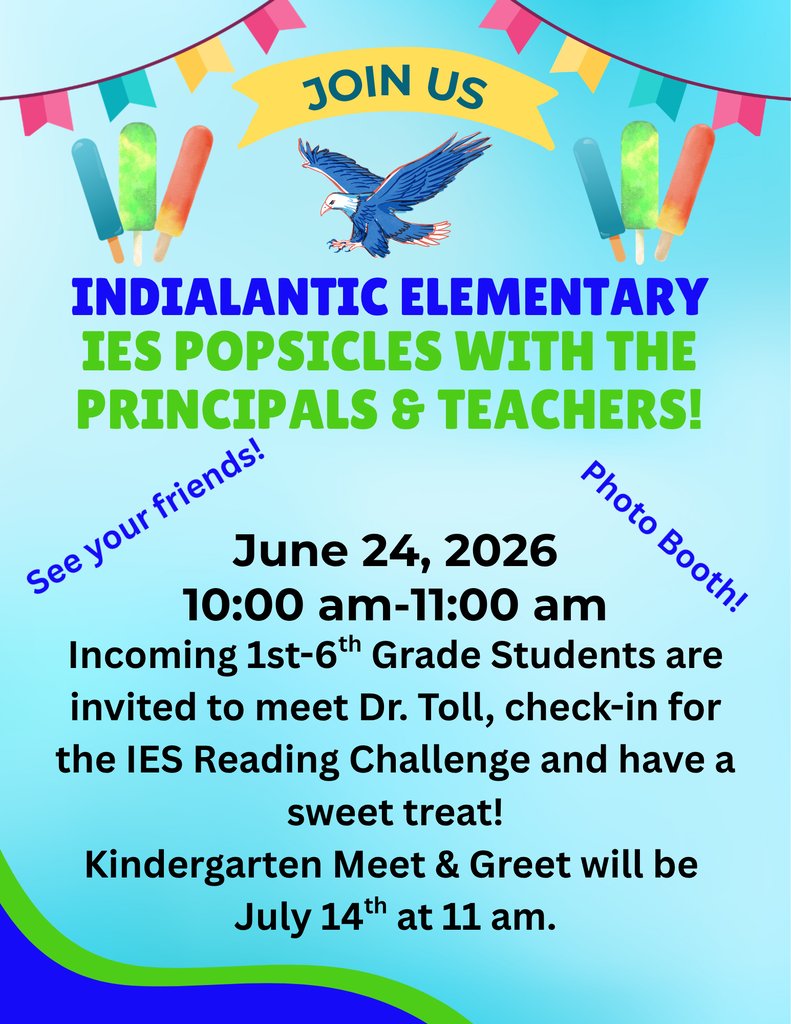 Popsicles with the Principals