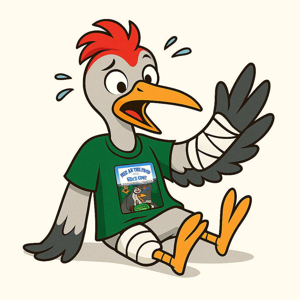 Injured Crane