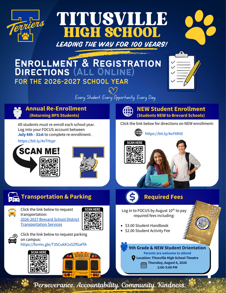 THS Registration Flyer