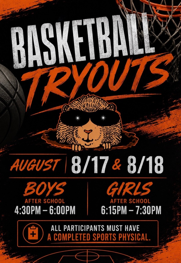 BOYS AFTER SCHOOL 4:30PM-6:00PM  GIRLS AFTER SCHOOL 6:15PM-7:30PM  ALL PARTICIPANTS MUST HAVE A COMPLETED SPORTS PHYSICAL.