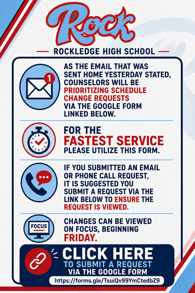 schedule change information