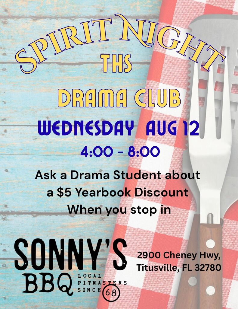 Spirit Night for THS Drama