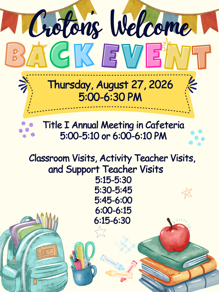 Welcome Back Event Flyer
