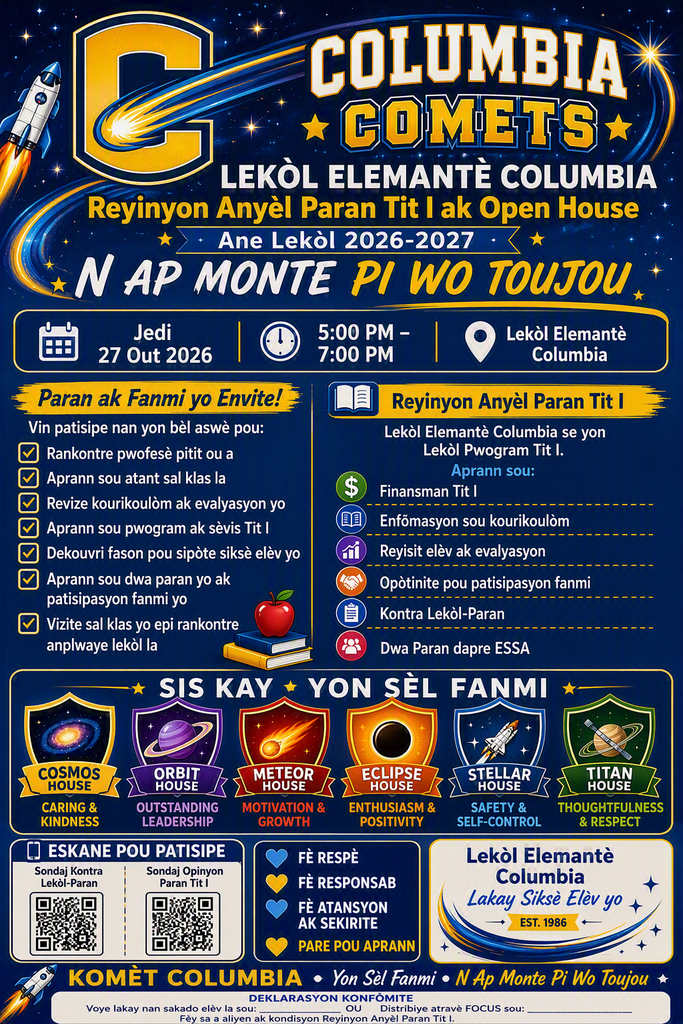 Haitian Creole Flyer 