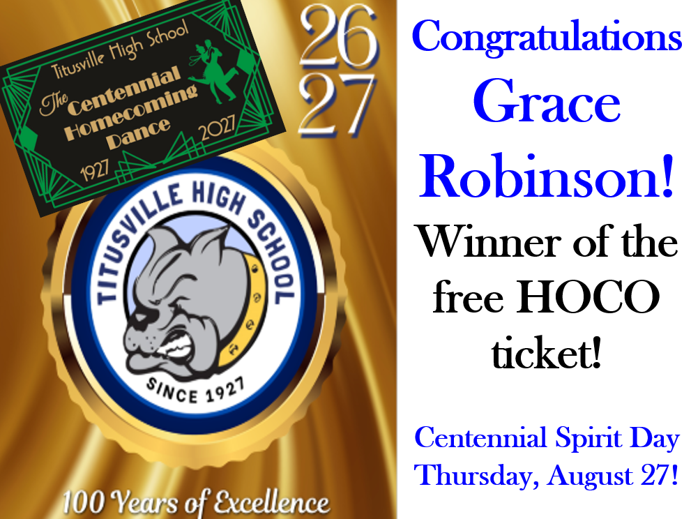 Congrats Grace!