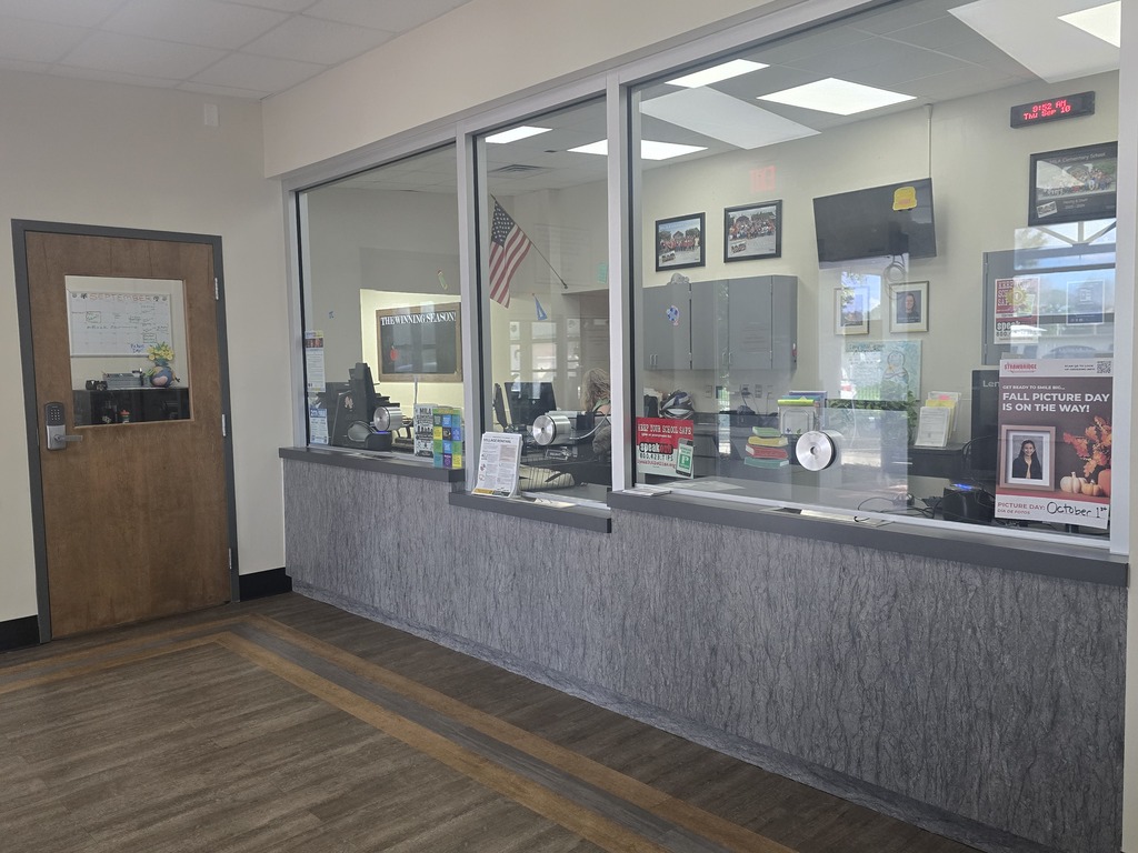 MILA front office with security glass