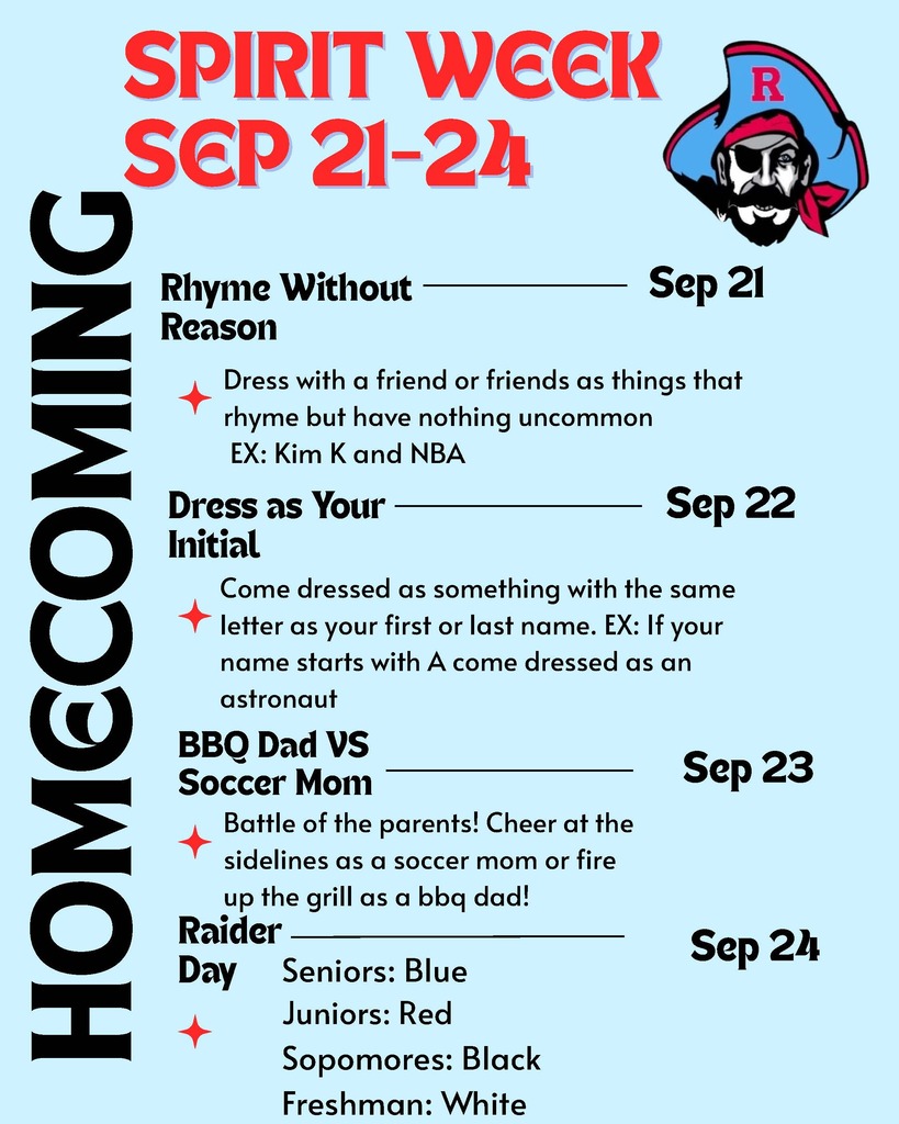 Homecoming spirit week