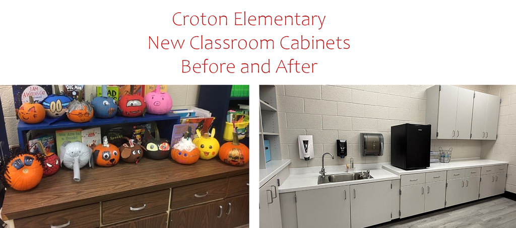 new cabinets