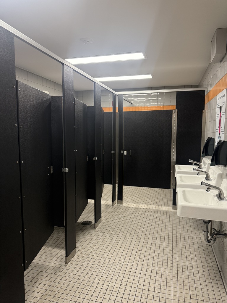 PICTURE OF UPDATED GIRLS BATHROOM