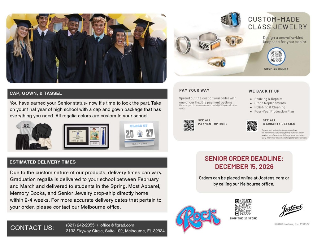 graduation supply information 1