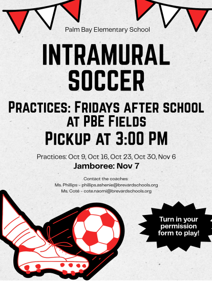 Intramural Soccer at PBE